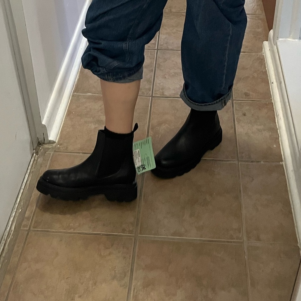 Black boots
